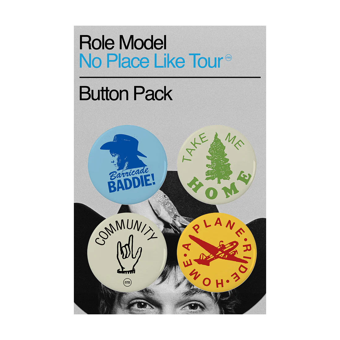 No Place Like Tour Button Pack